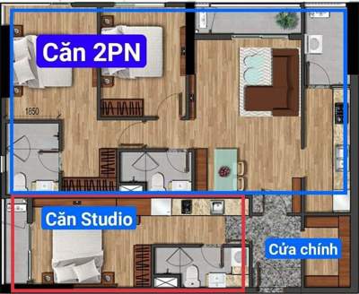 Cho thuê căn hộ chung cư 