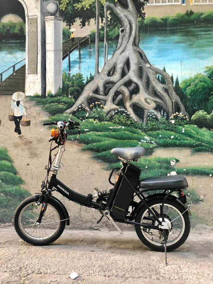 Thanh lý xe đạp Nhật gấp gọn (1)